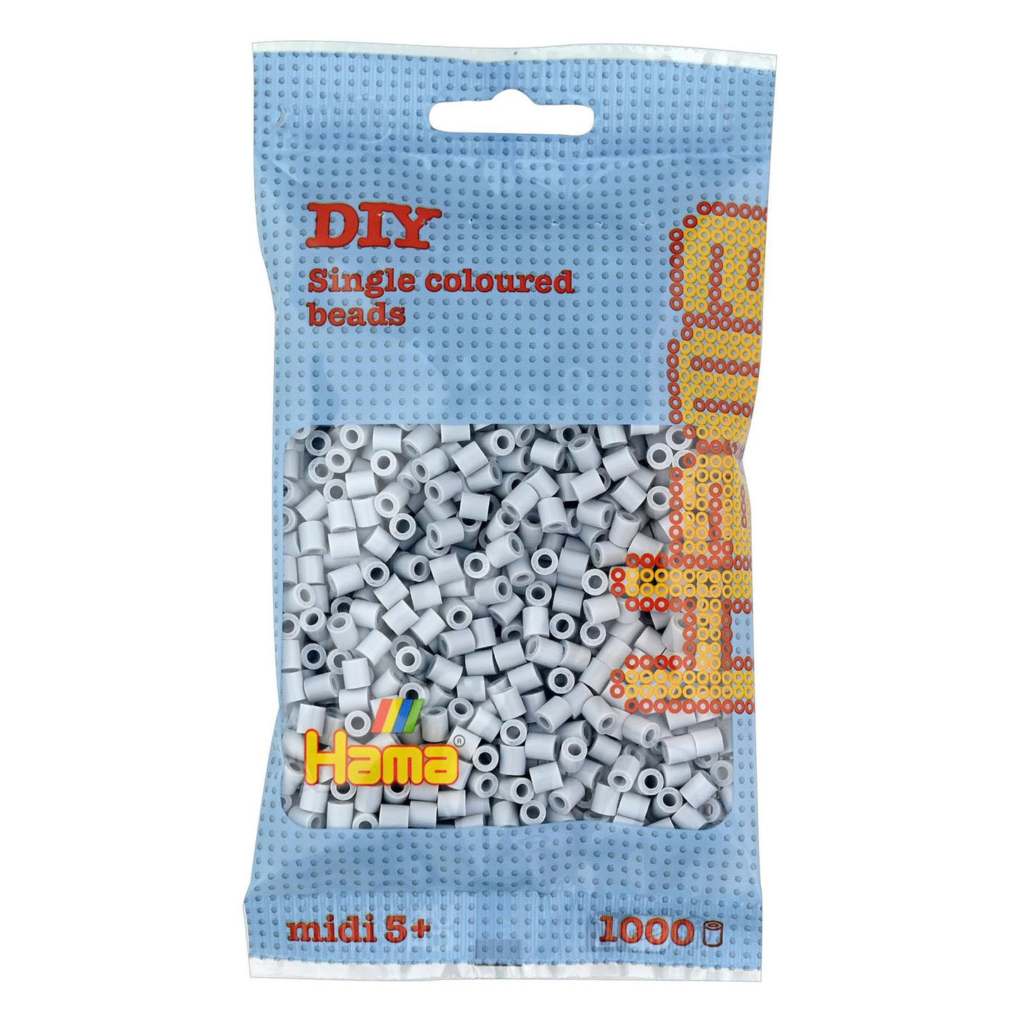 Hama Iron Beads Grey (070), 1000.