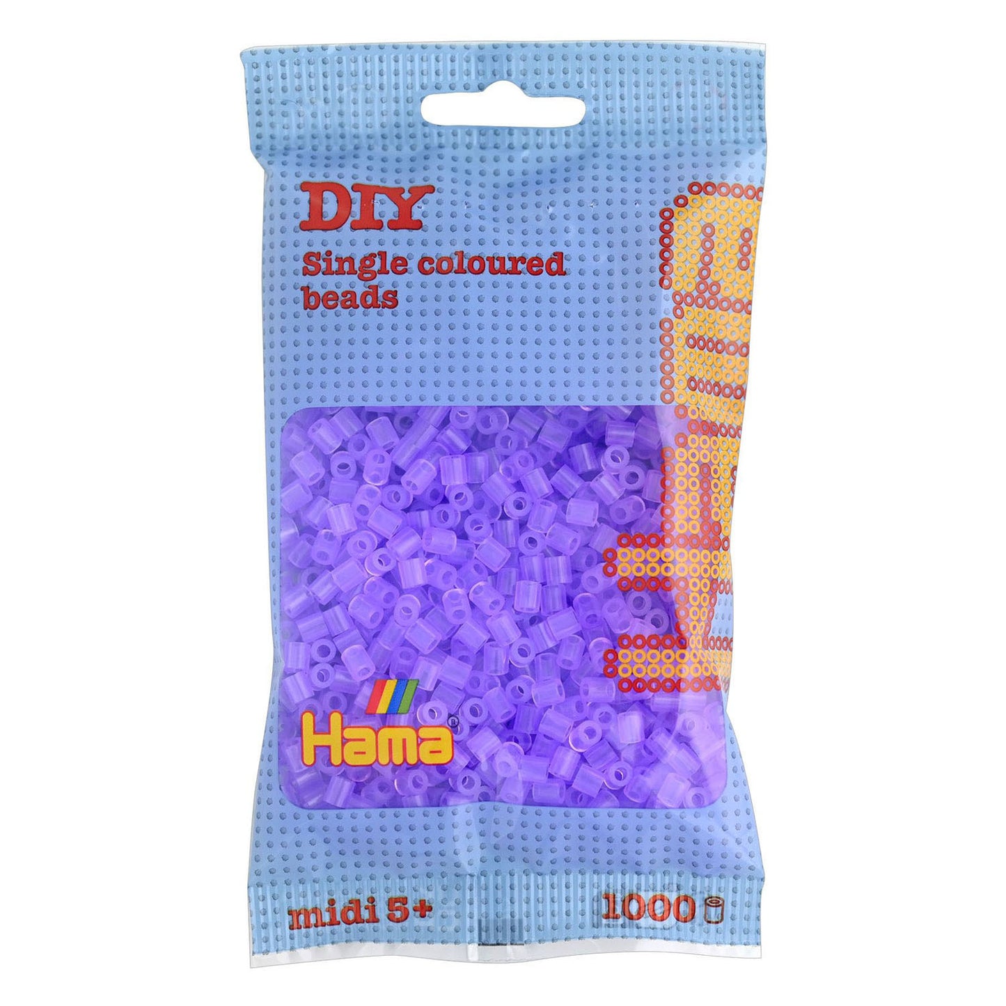 Perle di ferro Hama 1000 lila trasparente
