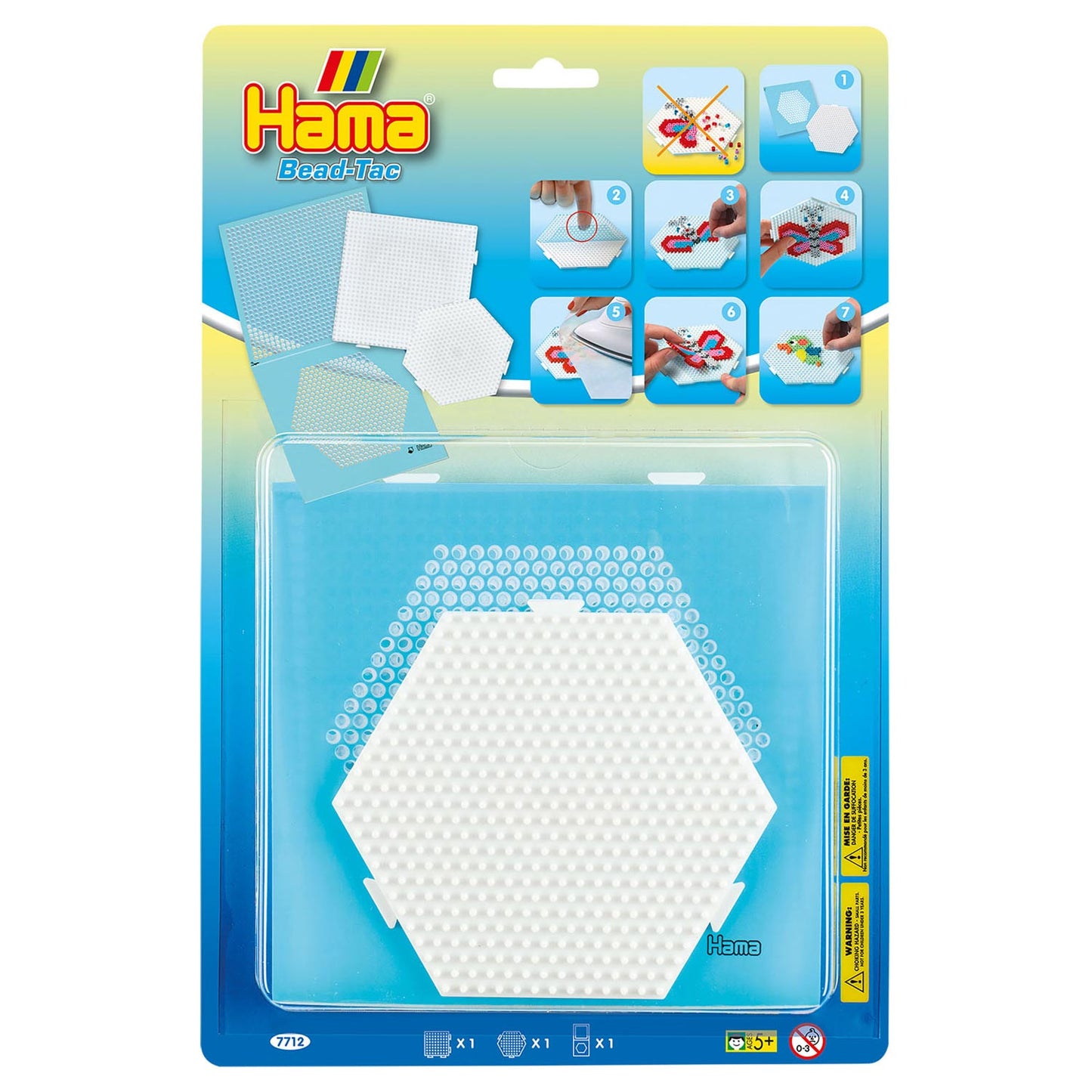 Placas de cuentas de hierro de Hama Bead-Tac, 2st.