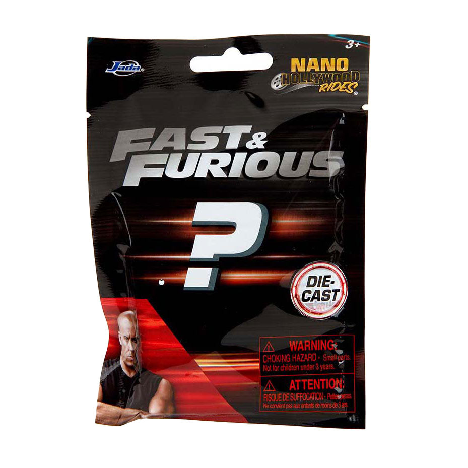 Jada Toys Jada Fast Furious Blind Pack Nano Cars Modello in Miniatura