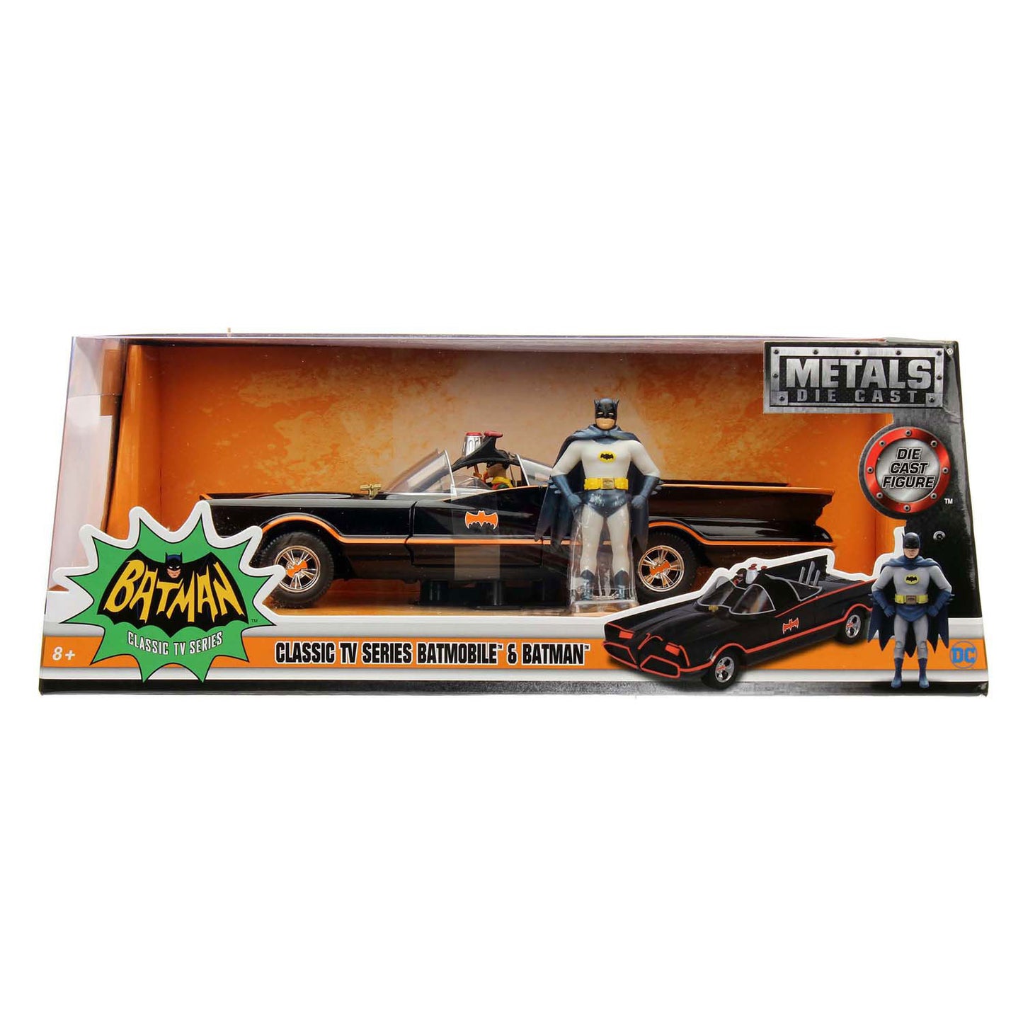 Punti di Jada Jada Batman 1966 Classic Batmobile 1:24