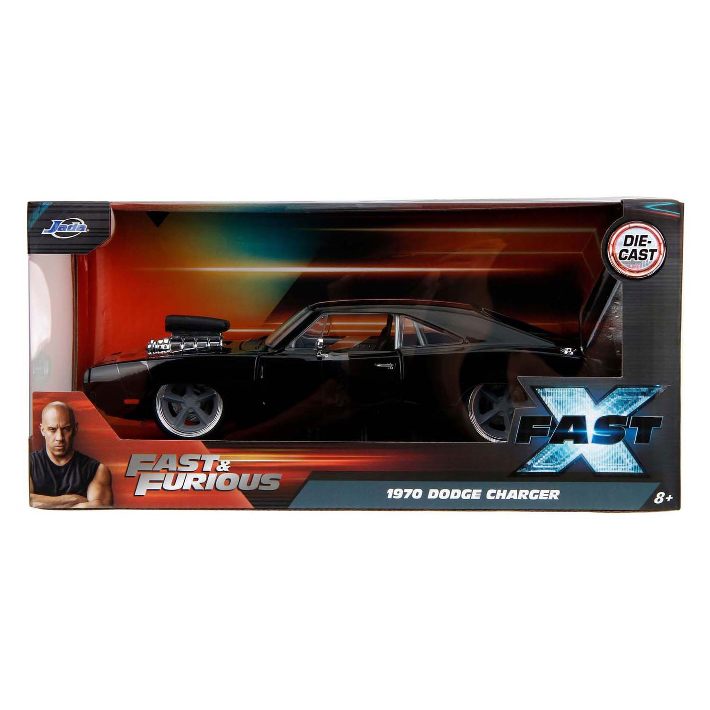 Jada Toys Jada Fast Furious (10) 1970 Dodge Charger 1:24