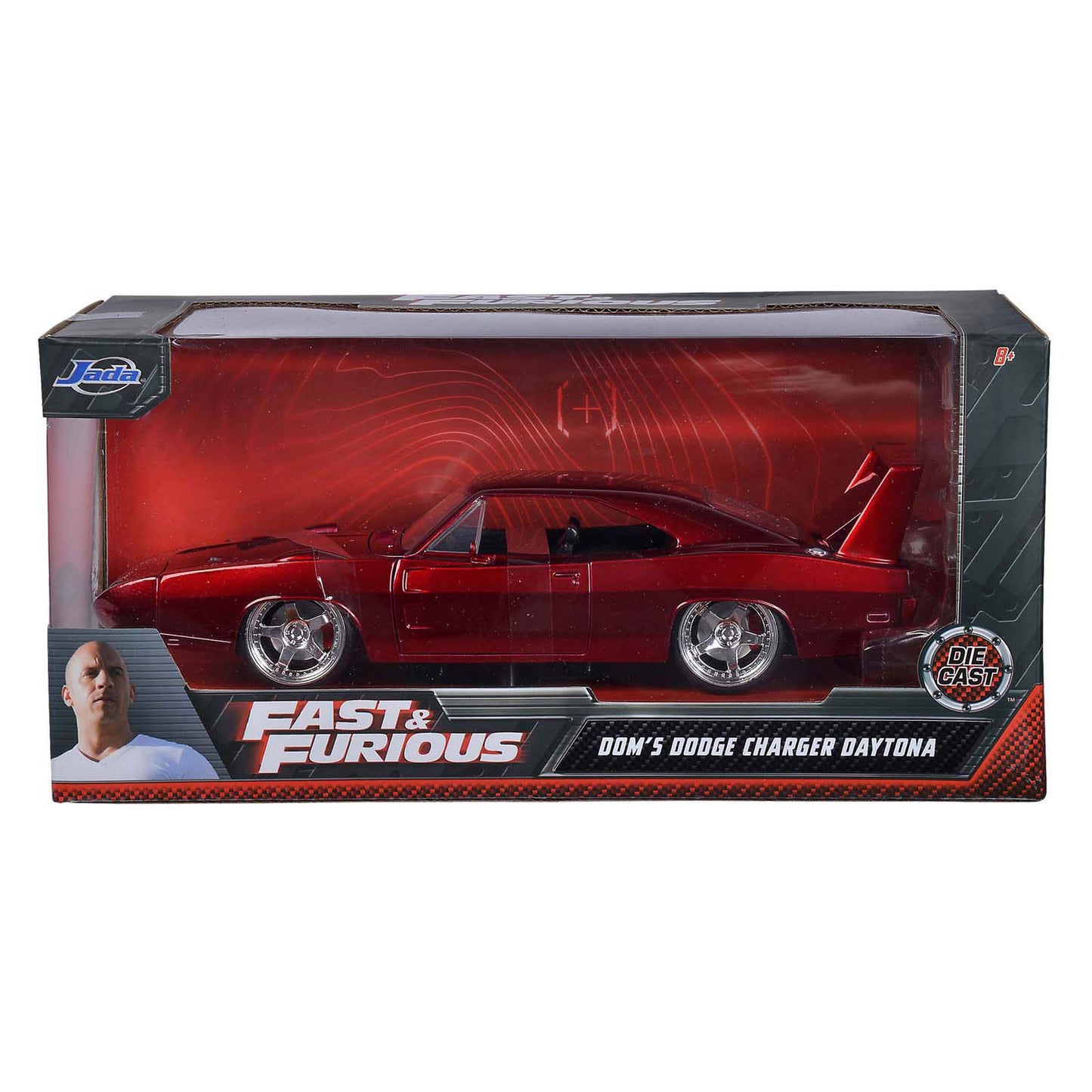 Jada juguetes jada rápido y furioso 1969 dodge cargador 1:24