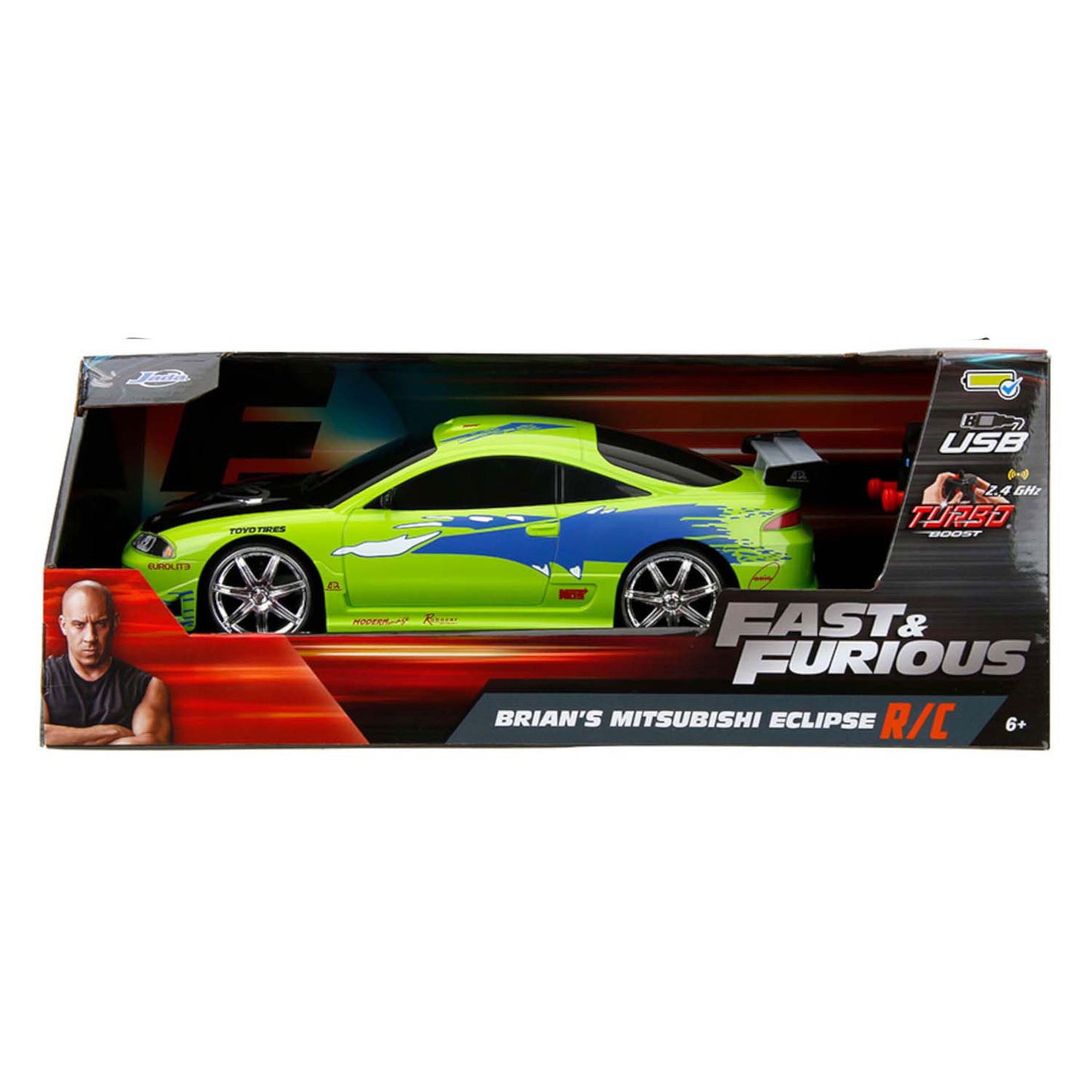 Jada giocattoli Jada Fast Furious RC 1995 Mitsubishi 1:16