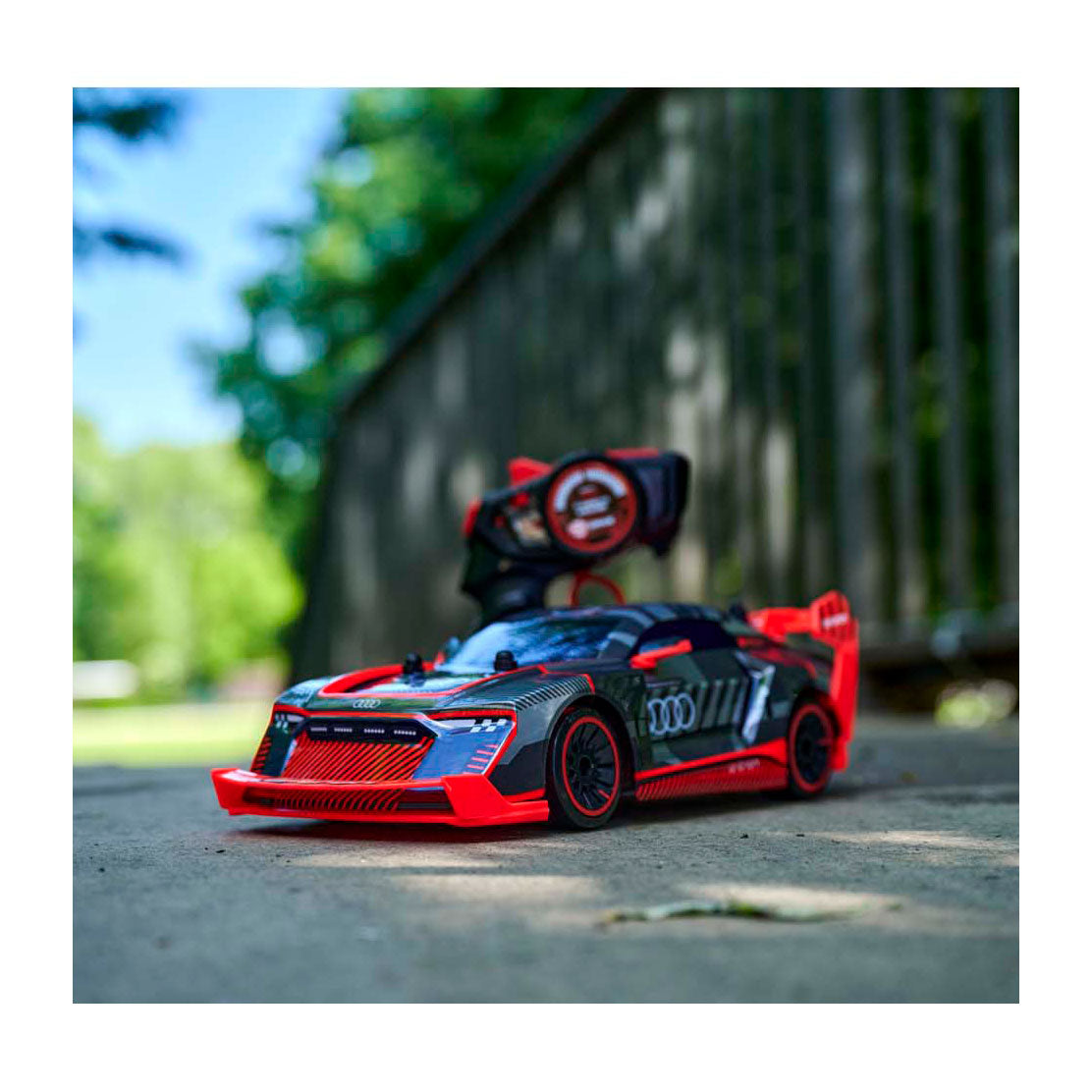 Dickie rc audi s1 e-tron quattro coche de deriva, rtr