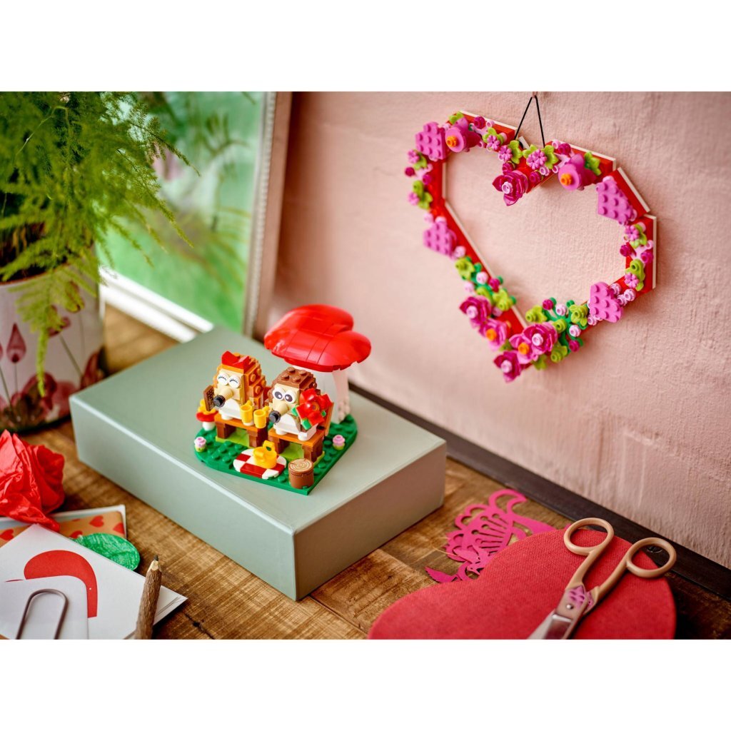 Lego 40638 seasons and occasions hartvormige versiering