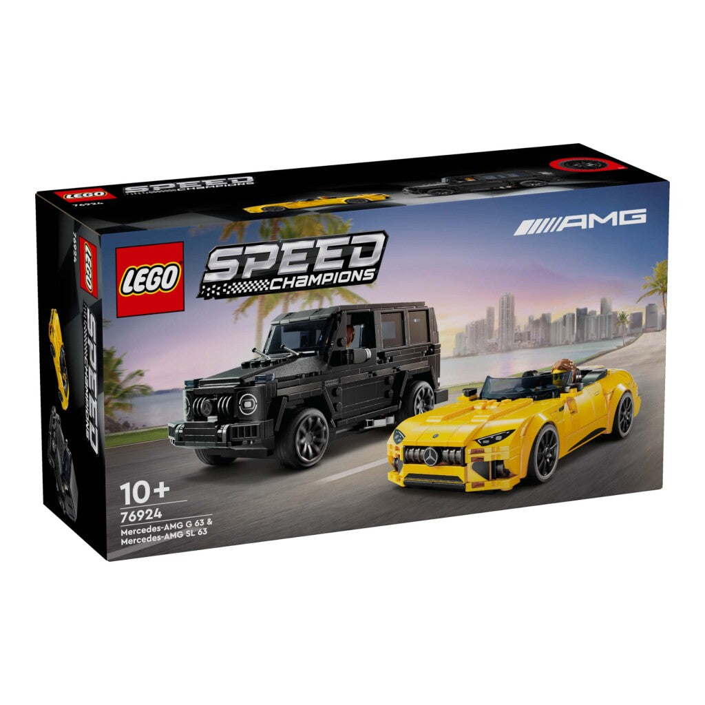 LEGO 76924 Speed Champions Mercedes-AMG G 63 e Mercedes-AMG SL 63