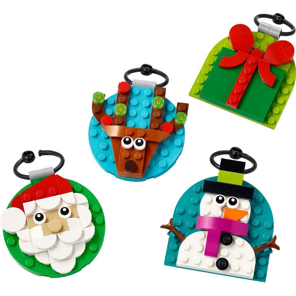 Lego 40744 estaciones lindas decoraciones navideñas | 2 piezas