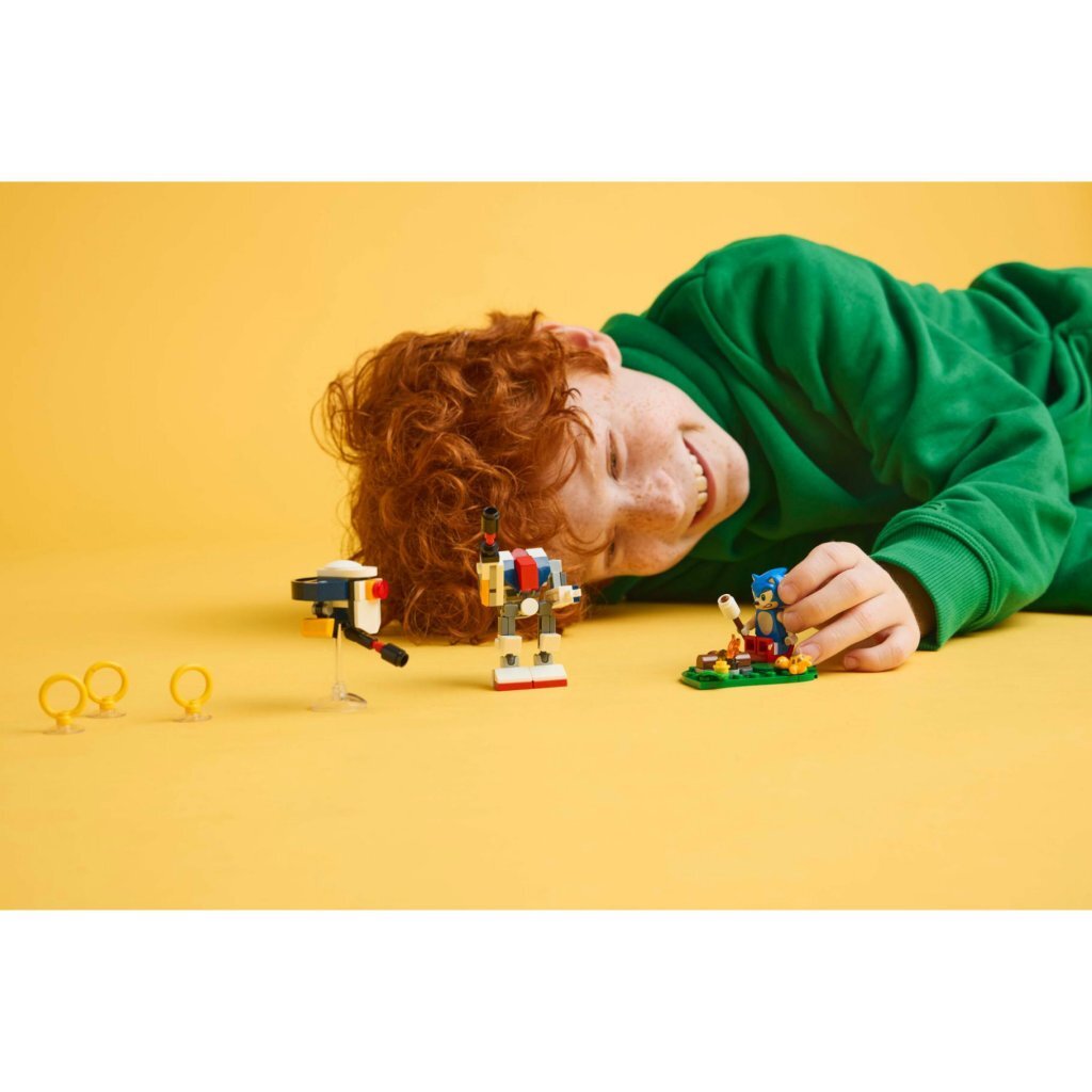 LEGO LEGO LA HEDHOG 77001 Sonics Kraching en el Fire Camp