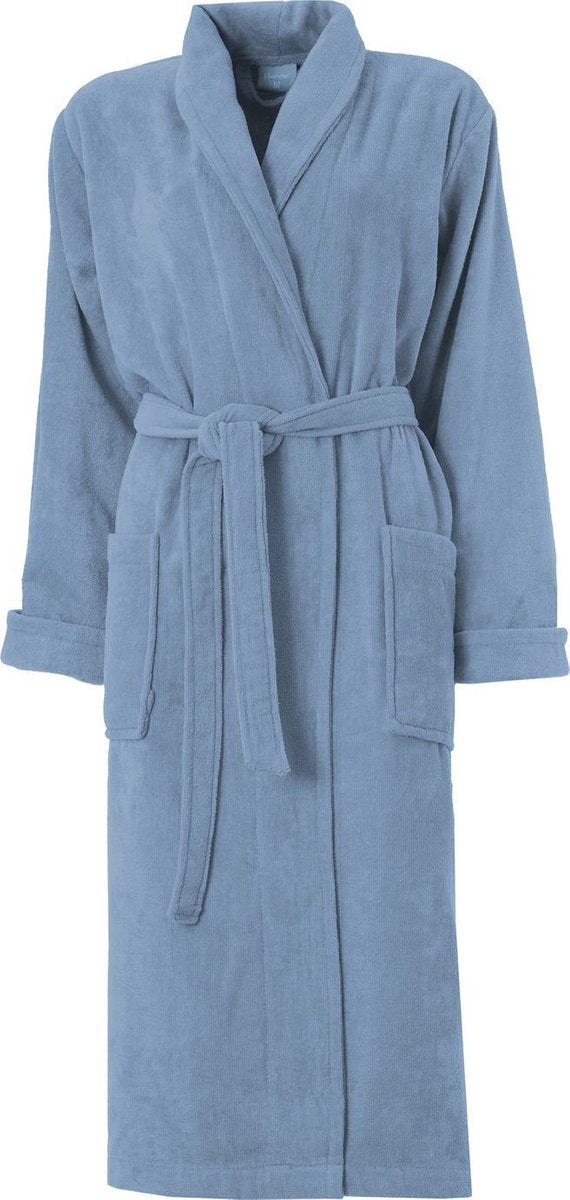 Caballito de mar - transparente - albornoz - denim - s