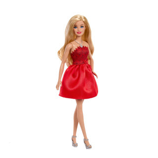 Barbie favolosa bambola 80° anniversario rosso rubino