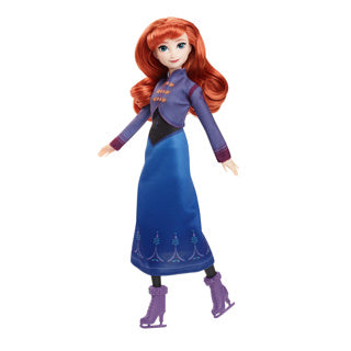 Muñeca Frozen patines sobre hielo Anna