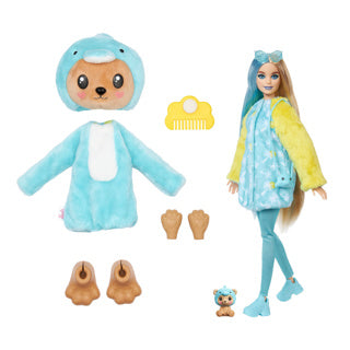 Mattel Cutie Reveal con tema de vestuario y 10 sorpresas