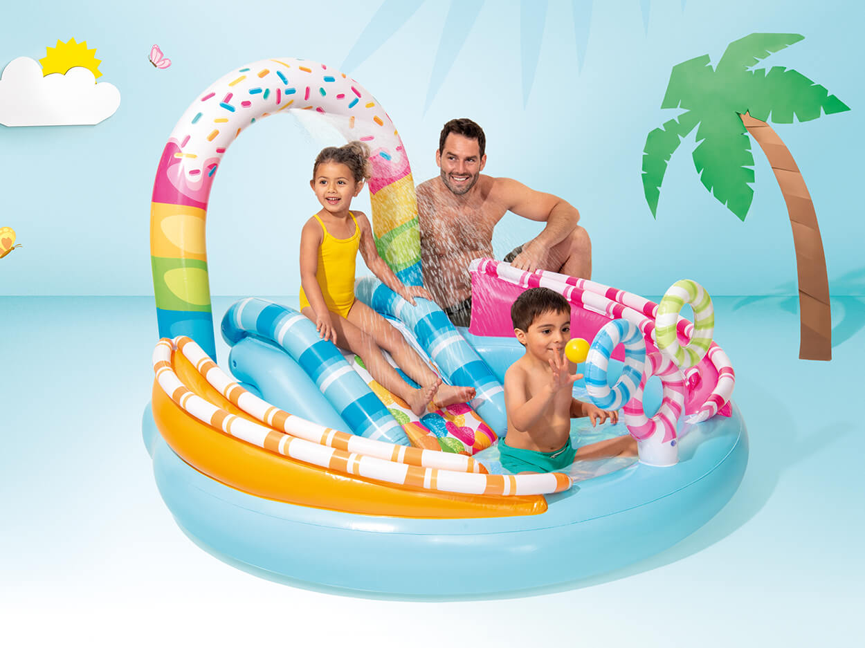 Piscina piscina da gioco da gioco caramelle divertimento