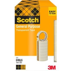 Cinta adhesiva scotch 19 x 66 m transparente