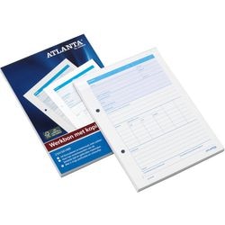 Orden de trabajo djois a5415-014 210x148mm duplicado papel carbón 100 hojas