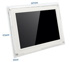 Benel frameo digitale fotolijst wt-101b acryl transparant 10.1 inch