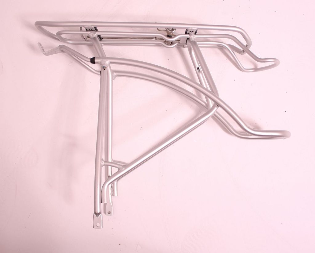 Portabebés Batavus detrás ml+agujero+kl plata satinada