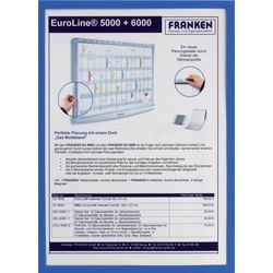 Portadocumentos franken plástico duro a4 317x440mm azul