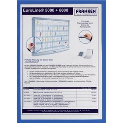 Portadocumenti franchi a4 blu 5 pezzi