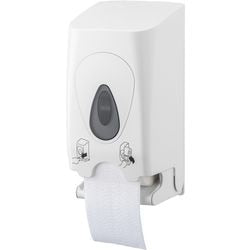 Dispenser carta igienica 5591 in plastica abs bianca