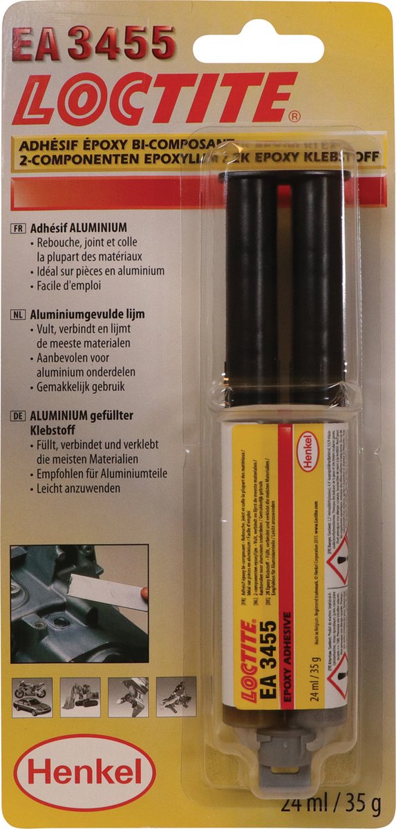Colla poxymatic Loctite 3455 gialla 24ml