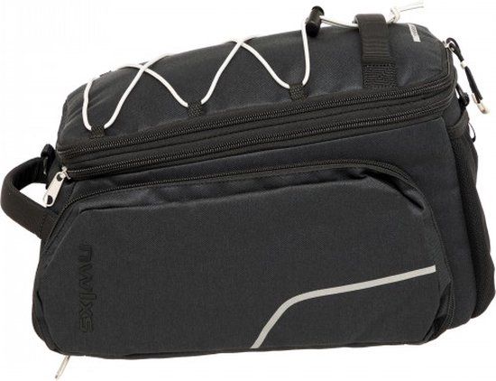Sports Trunkbag Racktime 2 - Agua -Poliéster repelente - 31L - Gris negro