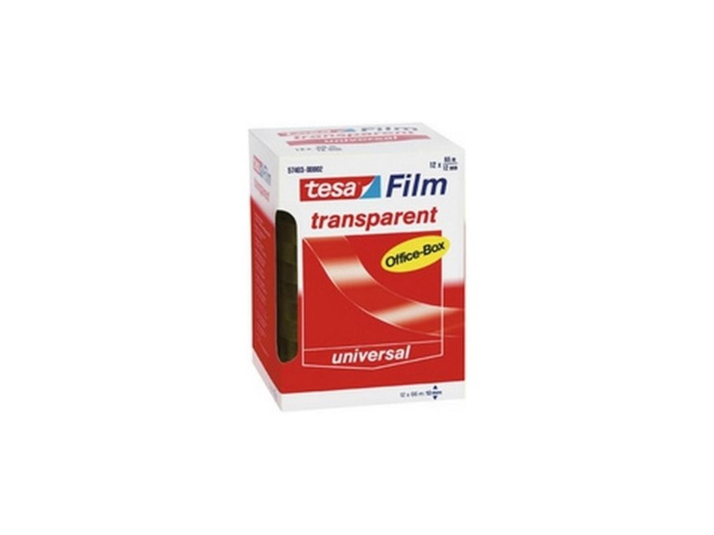 Pellicola per ufficio Tesa 66m x12mm conf. 12
