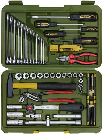 Proxxon gereedschapkoffer car and universal cases 47-part
