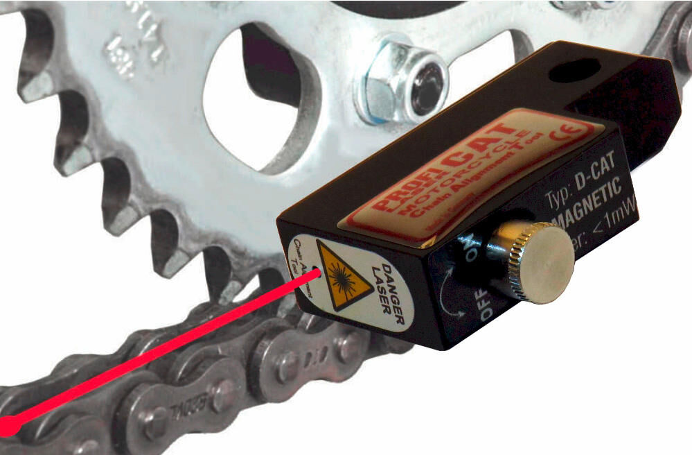 Probador de alineación de la cadena de productos de Profi PP Cat-Dot-Magnet