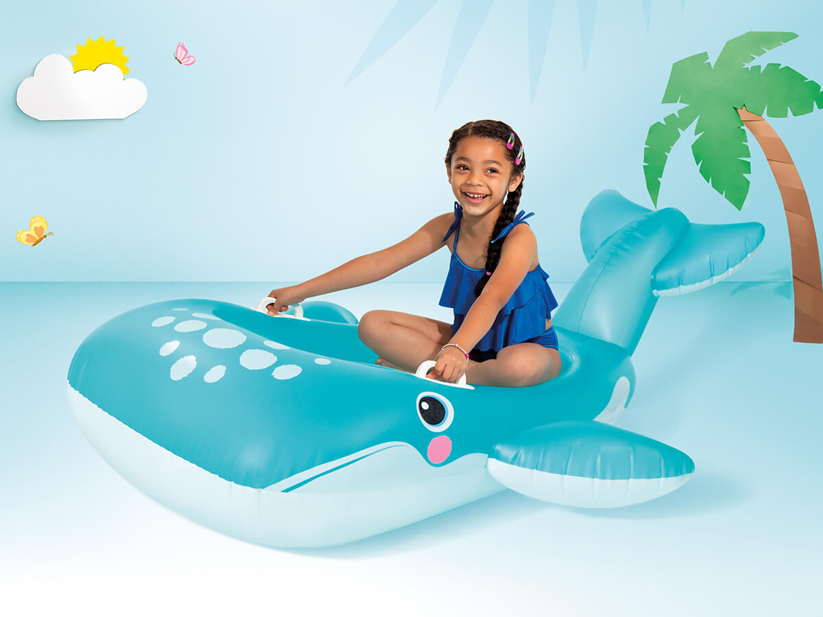 Balena gonfiabile intex