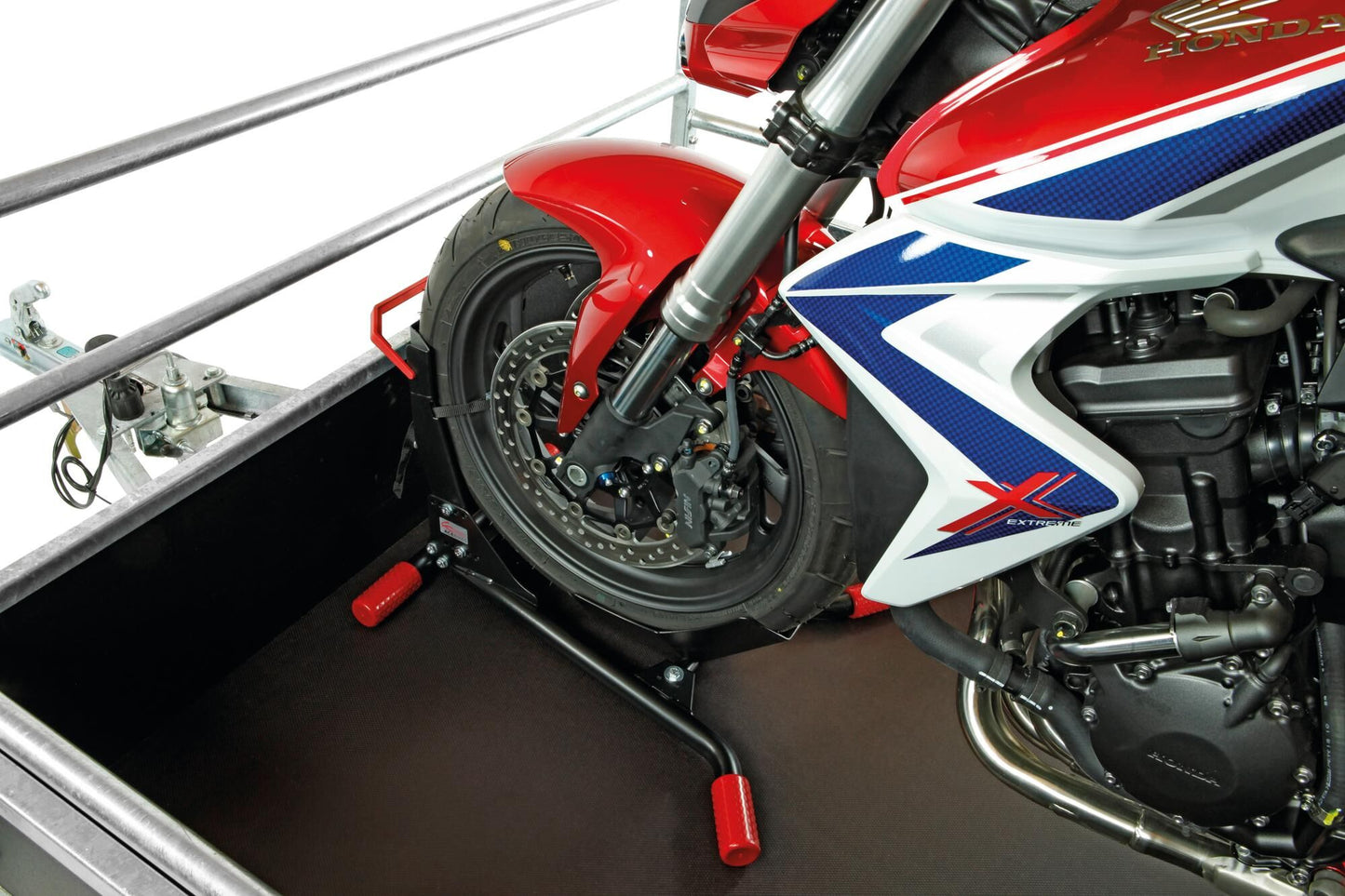 Acebikes ace bikes soporte motor rueda delantera caballete moto mod. 250 estado estable