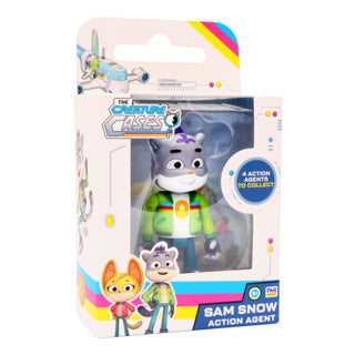 Kit detectives sam figura articulada 1 pack | 12 piezas
