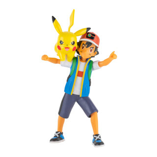 Figura Jazwares Pokémon Battle - Ash Pikachu