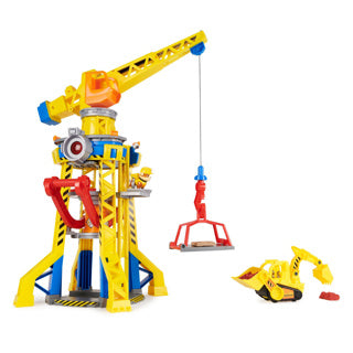 Torre de grúa de la tripulación del equipo de escombros de spinmaster