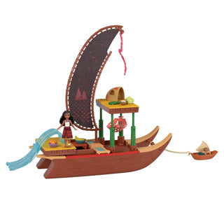 Bote de muñeca pequeña de vaiana