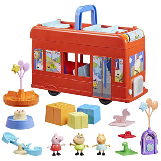 Peppa Pig 2 en 1 Party Bus