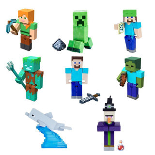 Mattel Minecraft 8 cm Figuren Assorti
