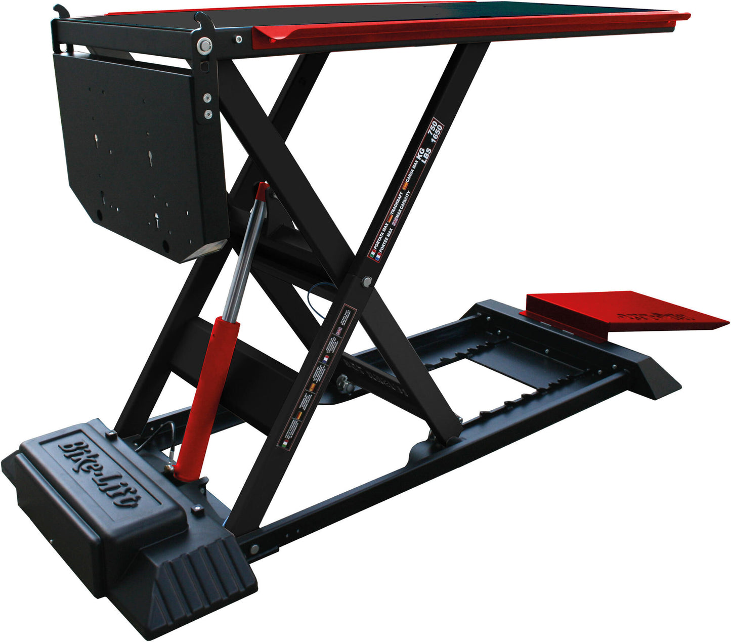 Bike-lift elevador de bicicletas absolut 756 split puente elevador plataforma elevadora bike-lift absolut 756 split
