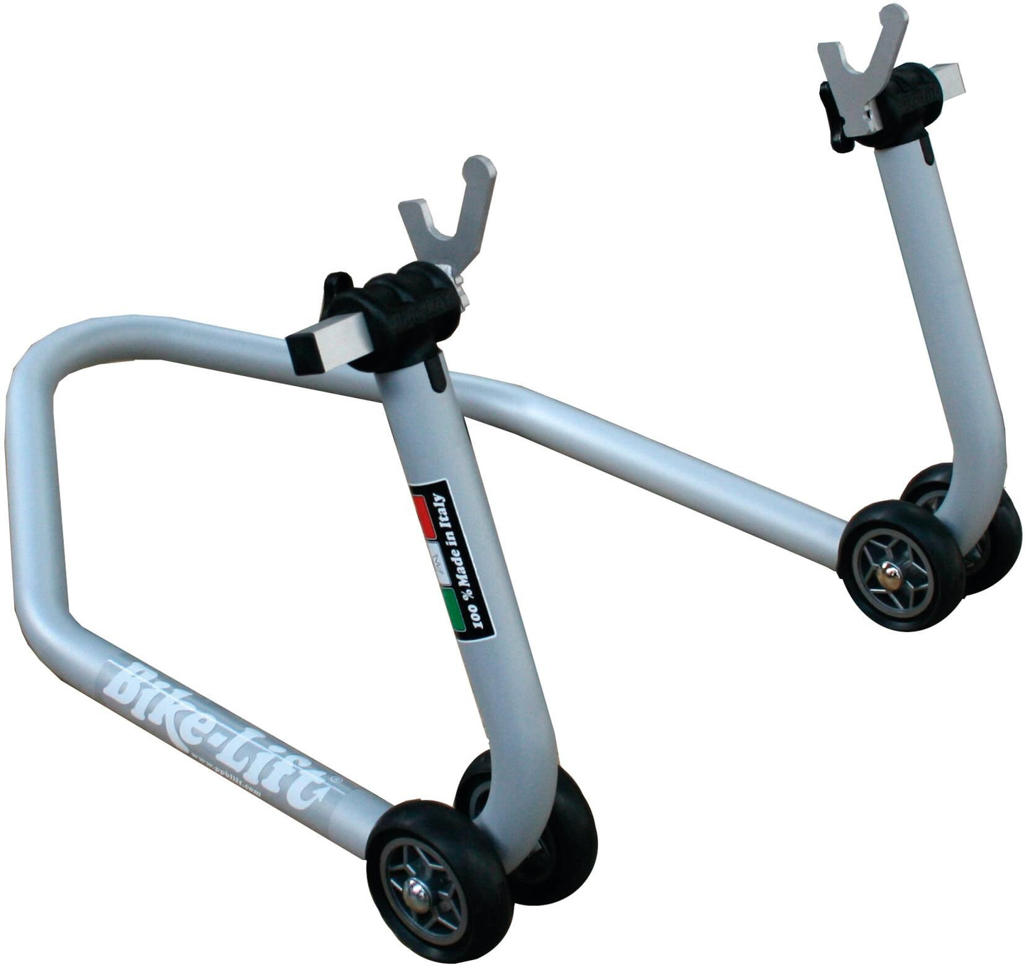 Caballete elevador para bicicletas RS-17 E prueba de montaje trasero univ. aluminio
