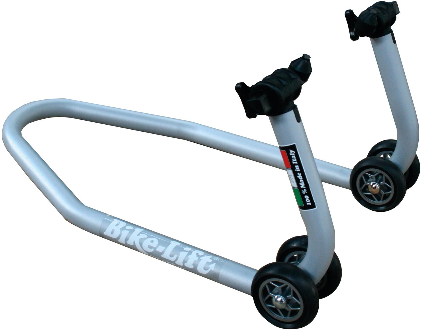 Prueba de montaje del caballete elevador para bicicletas Bike-lift fs-10 e. frente univ aluminio