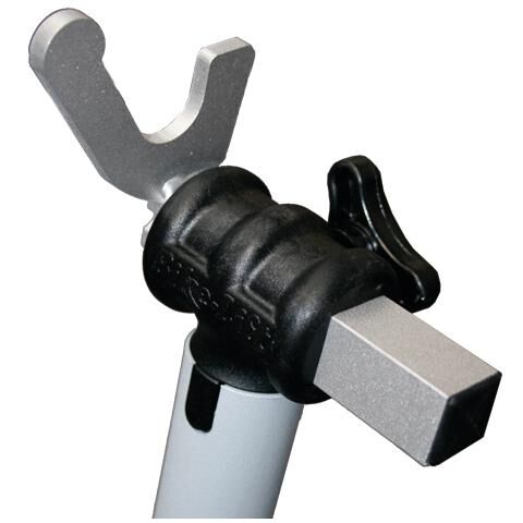 Adaptador de elevación de bicicleta, adaptador de montaje en v de aluminio