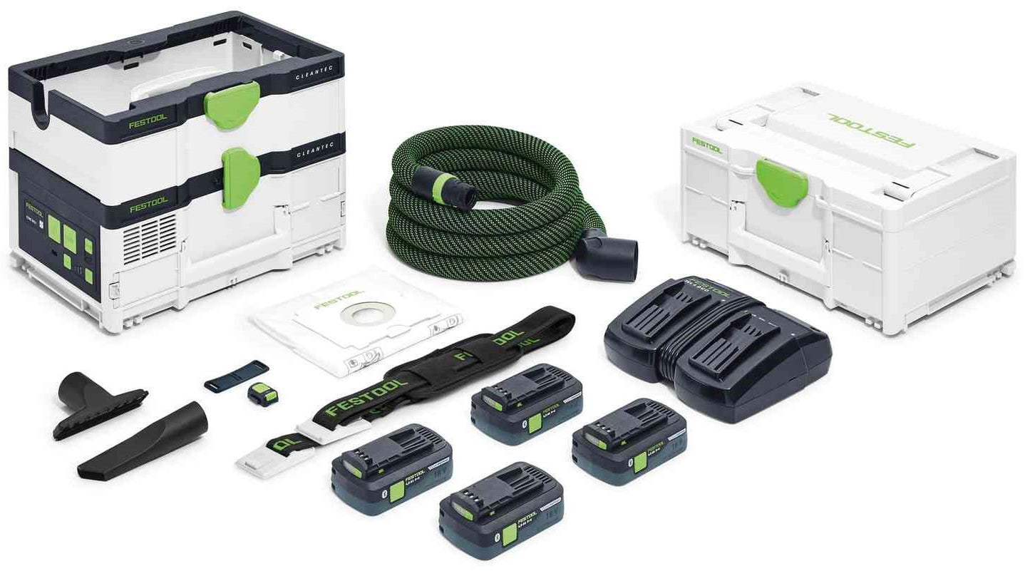 Aspirapolvere a batteria Festool Ctlc SYS HPC 4.0 i-Plus