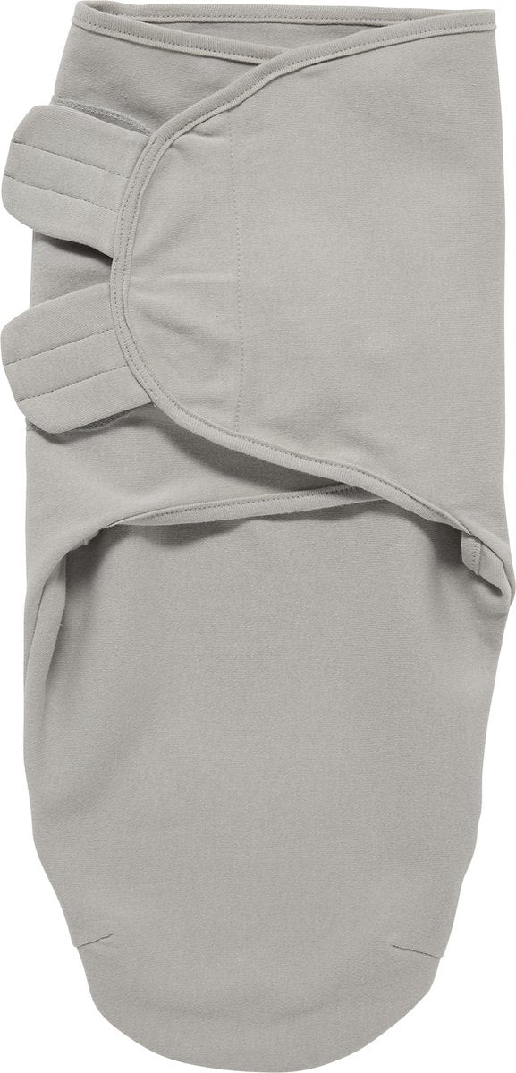 Manta envolvente para bebé Meyco uni - gris - 0-3 meses - 1,0 tog