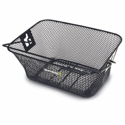 Basil Tigre - cesto per biciclette per bambini - davanti o sul retro - nero