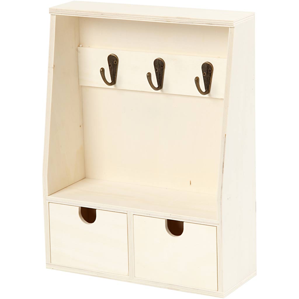 Armario para llaves de Creativ Company, al: 28,5 cm, fondo: 5-8 cm, ancho: 22 cm, 1 pieza