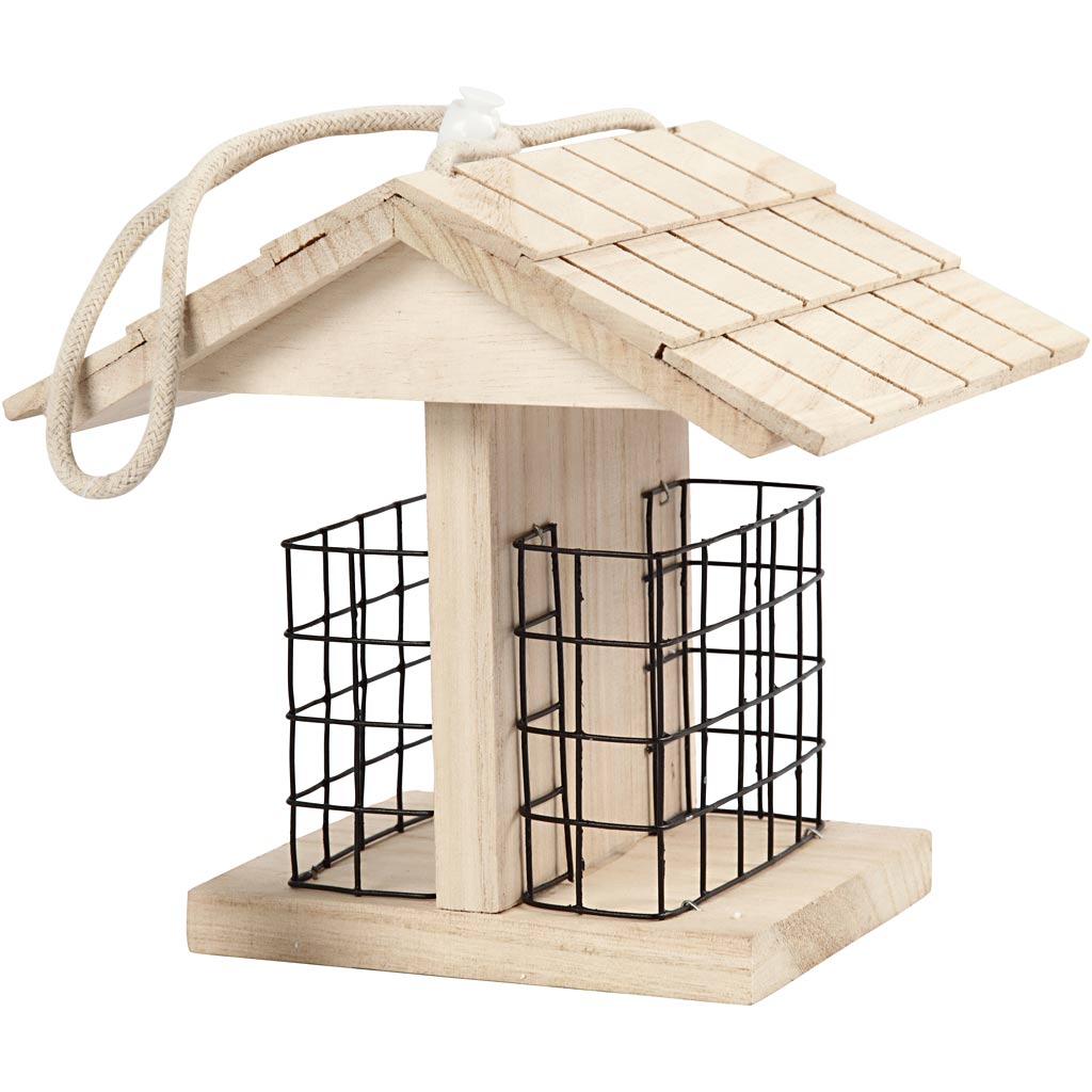 Creativ company comedero para pájaros, alto: 17,5 cm, largo: 11,6 cm, ancho: 13,5 cm, 1 pieza