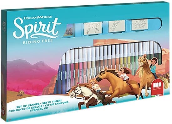 DreamWorks Spirit Stamp e Color Set 41 Caro