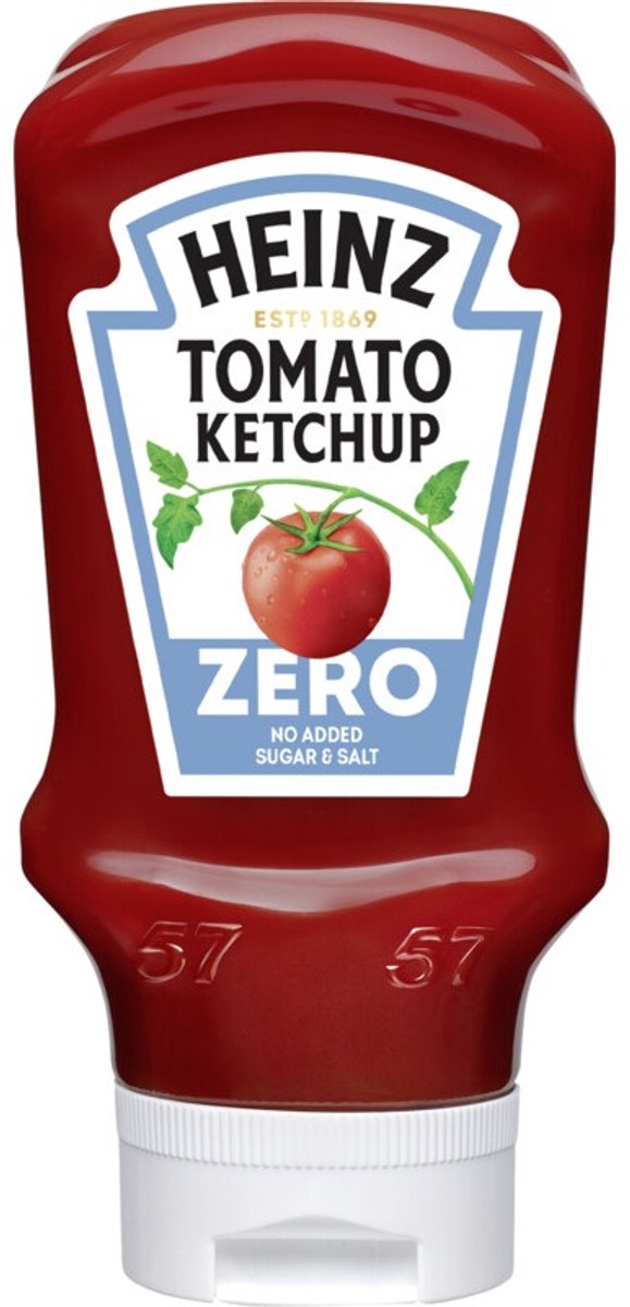 Heinz ketchup zero - 10 x 220 ml