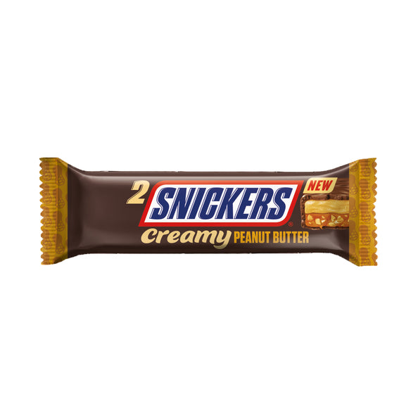 Snickers cremoso al burro di arachidi singolo (24x 36,5gr)